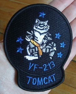 US Navy VF-213 TOMCAT "Black Lions" USN Military Collectors Patch - Bild 1 von 6