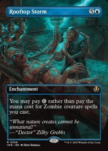MTG ROOFTOP STORM 306 FOIL EXC - TEMPESTA SPAZZATETTI - INR X EN - MAGIC - Picture 1 of 1