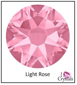 LIGHT ROSE Pink 16ss 4mm IHC European 2088 Crystal Flatback Rhinestones 144 pcs