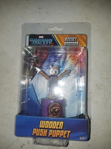 Entertainment Earth Guardians of the Galaxy Rocket Raccoon 3" Wood - Picture 1 of 3
