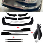 For Suzuki Dzire Swift Front Rear Bumper Lip Splitter Spoiler Side Skirt Black