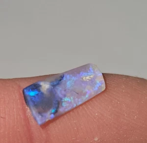 opal. lightning ridge, Australia, loose , 0.55 carats, blue/purple - Picture 1 of 14