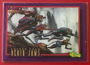 Classic Games 1993 Deathwatch 2000 Promo Cards #PR2 Escape From Death-Jaws