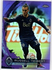 2014 Topps Chrome MLS PURPLE REFRACTOR Russell Teibert VANCOUVER WHITECAPS 92