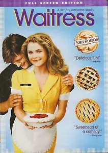 DVD-WAITRESS-FULL SCREEN EDITION-EXTRAS-KERI RUSSELL-STILL FACTORY SEALED-NEW! - Imagen 1 de 2