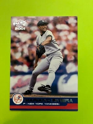 2001 Pacific #296 Mariano Rivera  New York Yankees  NrMt - Image 1 of 2