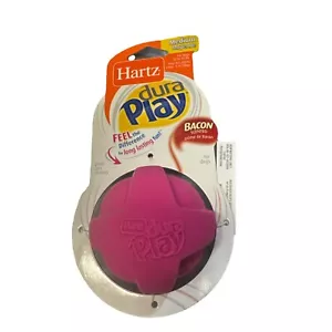 Hartz Dura Play Ball Dog Latex Squeaky Toy Fetch Assorted - Picture 1 of 1