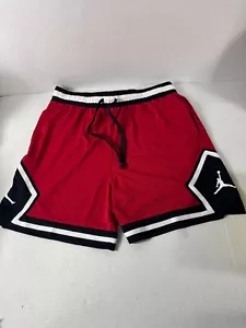 Jordan Nike Diamond Dri-FIT Basketball Shorts DX1487-687 RED Men’s Size XL, M - Picture 1 of 7