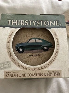 Juego de 4 montañas rusas absorbentes Thirstystone Saab - Imagen 1 de 5