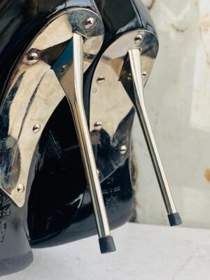 Botas de charol premium Gianmarco Lorenzi para mujer modelo muy raro talla 40 Foto 1 de 4