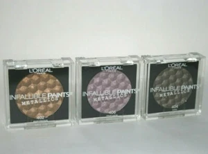 L'Oreal INFALLIBLE PAINTS METALLICS EYESHADOW choose - Picture 1 of 4