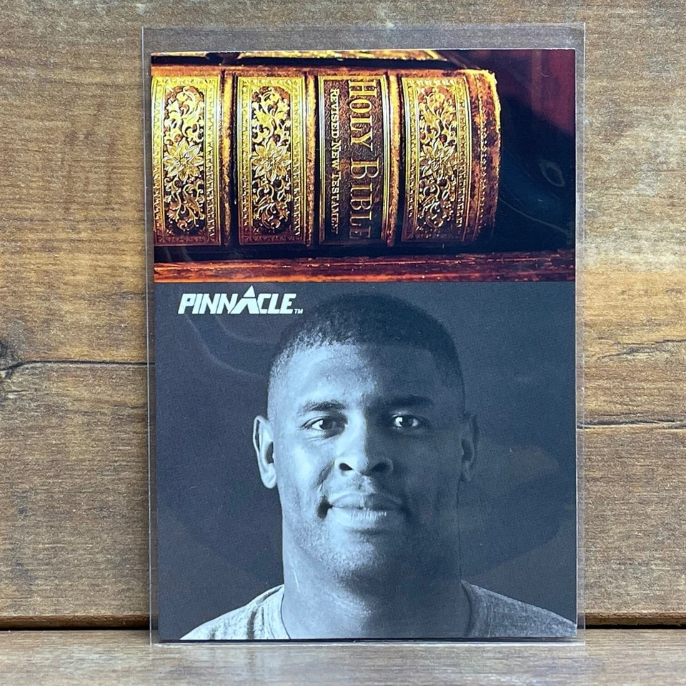 1991 Pinnacle Football Card #408 Reggie White Philadelphia Eagles Pro Sideline - Image 1 of 2