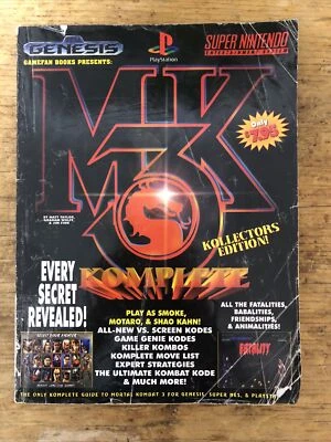 Mortal Kombat 3 Komplete Kollector's Edition Strategy Guide by GameFan Books - Image 1 of 4