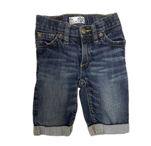 The Children’s Place Cuffed Jeans Size 5 Medium Wash in Excellent Used Condition - Picture 1 of 6