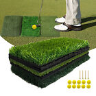 Backyard Golf Mat 3-Surface Residential Practice Golf Fairway/Rough/Tee Turf Mat