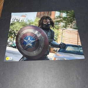Sebastian Stan Signed Winter Soldier Marvel Avengers 11x14 Photo Beckett BAS D - Picture 1 of 1