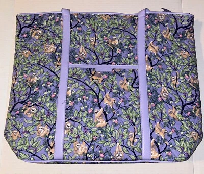 Bolso de Mano Vera Bradley Colgante Alrededor Púrpura Perezoso Grande Recortado Vera Cartera Foto 1 de 4