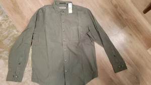 Tommy Bahama Shirt Paradise Poplin Green Medium L, NWT - Picture 1 of 3