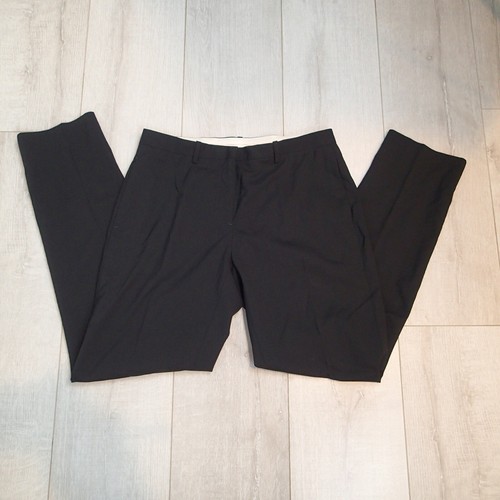 Acne Studios pantalone donna nero misto lana vestito taglia 34 EU