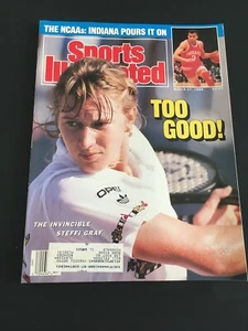 SPORTS ILLUSTRATED Steffi Graf March 27 1989 - Picture 1 of 1