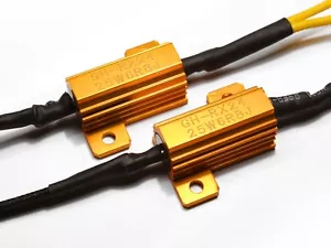 25W Lastwiderstände - LED Blinker Lichter Blinker Blitzfrequenzregler - Bild 1 von 2