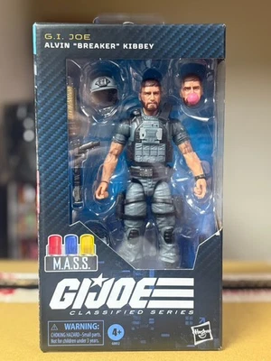 HASBRO G.I. JOE CLASSIFIED SERIES #158 ALVIN BREAKER KIBBEY 6" ACTION FIGURE - Image 1 of 4