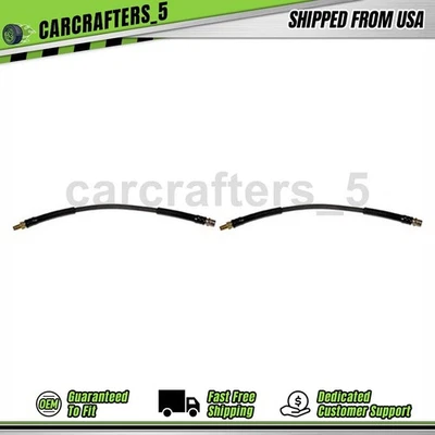 2 mangueras hidráulicas de freno delantero para Mercedes-Benz SL600 2004 2005 2007-2009 5,5 L Foto 1 de 4