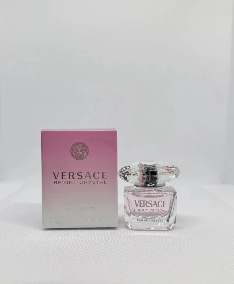 Versace Bright Crystal Para Mujer Eau de Toilette Splash Mini 0.17 OZ Nuevo En Caja Foto 1 de 1