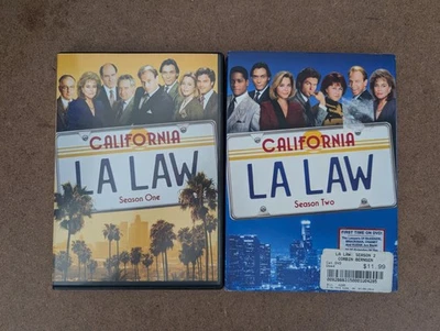 L. A. Law Seasons 1 & 2 DVD  Corbin Bernsen Harry Hamlin Susan 1986 - Image 1 of 3