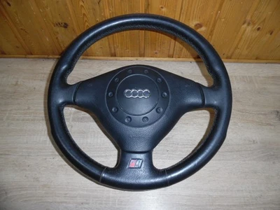 Audi 80 Cabrio Coupe TYP89 S-Line Lederlenkrad Sportlenkrad 4A0419091AQ Audi B4 - Bild 1 von 4