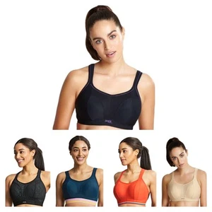 Panache Sports Bra Non Wired High Impact Support Womens Active Sportswear 7341A - Picture 1 of 38