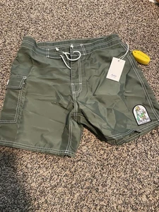 Kanvas by Katin Waterman Badehose Herren 32 grün Nylon Cargo Boardshorts - Bild 1 von 7