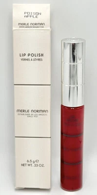 Лак для губ Merle Norman — ядовитое яблоко — кремовый блеск для губ 0,23 унции Полный размер - Изображение 1 из 4