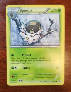 Uncommon Spewpa Pokemon Karte, Durchbruch Set 14/162 - Bild 1 von 2