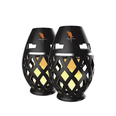 Margaritaville Tiki Torch LED Lanterns with Bluetooth Speaker, 2-Pack - Image 1 of 4