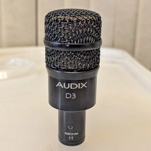 Audix D3 Hypercardioid Dynamic Instrument Microphone 3-Pin XLR - NICE USA - Picture 1 of 7