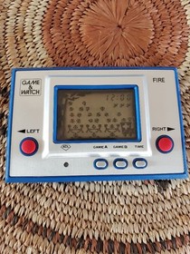 Game Watch Fire with box
