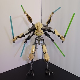 Star Wars Lego Buildable Figure  75112 GENERAL GRIEVOUS with 6 lightsabers