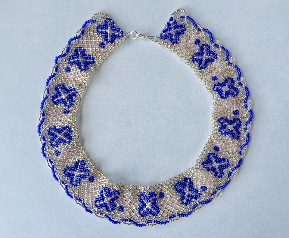 Nuevo collar gargantilla con cuentas hecho a mano Foto 1 de 3