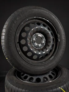 4 Sommerräder 225 55 R17  Mercedes V Klasse W447 17" Stahlfelgen - Bild 1 von 3