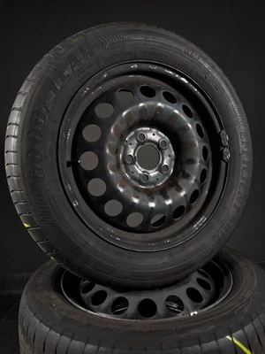 4 Sommerräder 225 55 R17  Mercedes V Klasse W447 17" Stahlfelgen - Bild 1 von 3