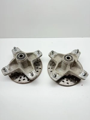 YAMAHA WARRIOR 350 1987-1988 OEM RUEDA DELANTERA DERECHA O IZQUIERDA BUJE ROTOR Foto 1 de 4