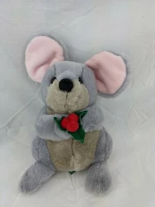 Commonwealth Snowden Gray Mouse Plush 10 Inch 1998 Target Stuffed Animal Toy - Imagen 1 de 6
