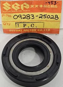 1 NOS Suzuki X6 T20 TC 250 Center Crankshaft Oil Seal 25x55x11 OEM 09283-25028 - Picture 1 of 5