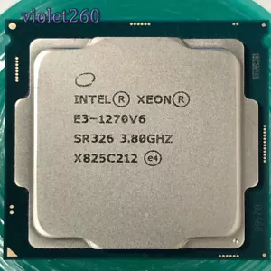 Intel Xeon E3-1270 V6 LGA1151 CPU Processor 3.80 GHz 4 of cores SR326 - Picture 1 of 1