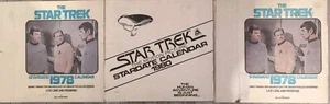 Calendarios Star Trek 1978-80 X3 2 De Colección Nuevo 1 Abierto En Cajas Originales - Imagen 1 de 10
