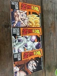 🐉 🔥DRAGONBALL Z REMASTERED DVD SET FUNIMATION SEASON 2 3 6(ENGLISH) - Picture 1 of 7