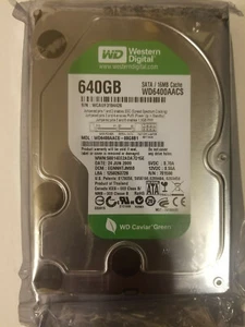 WD WD6400AACS-00G8B1 640GB SATA 3.5" HD DCM: EGNNHTJMBB WD6400AACS - Picture 1 of 2