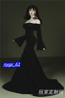 1:6 Black Off Shoulder Sexy  Long Dress Skirt Clothes Fit 12'' Female PH Body