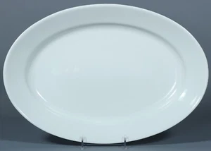 PILLIVUYT WHITE Premium Glaze Porcelain Deep Large Oval Serving Platter 240145BL